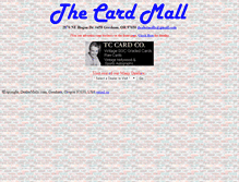 Tablet Screenshot of cardmall.com